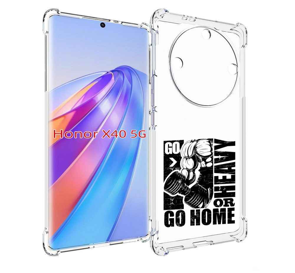 

Чехол MyPads накаченные руки для Honor X40, Прозрачный, Tocco