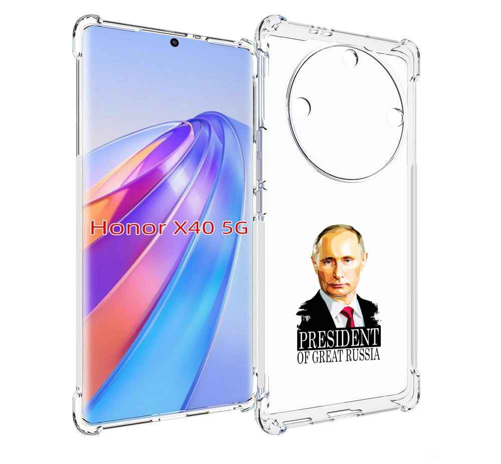 

Чехол MyPads Володька для Honor X40, Прозрачный, Tocco