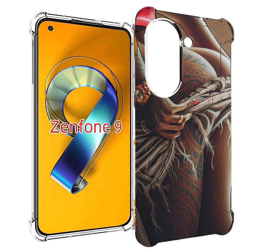 

Чехол MyPads полуголая девушка фотография женский для Asus Zenfone 9 (AI2202), Прозрачный, Tocco