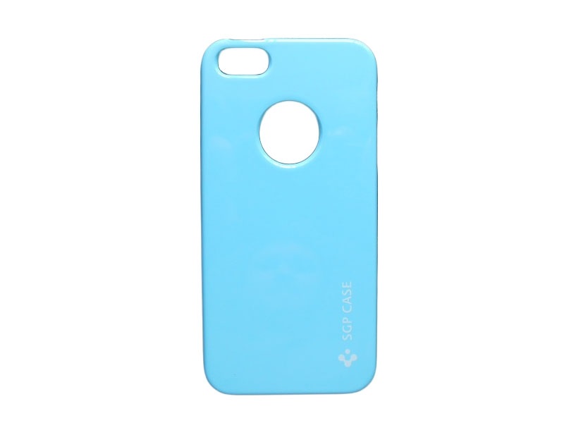 

Накладка iPhone 5 SGP Ultra Thin Vivid, пластик, голубой, 4 423