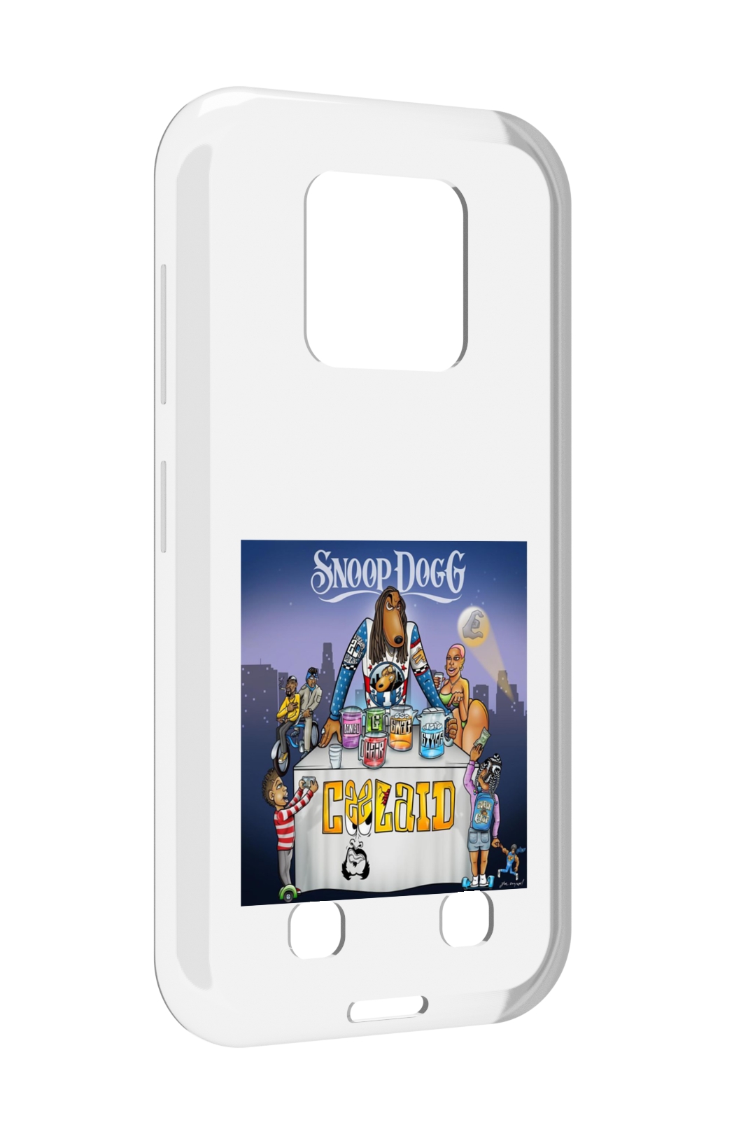 

Чехол MyPads Snoop Dogg COOLAID для Oukitel WP18, Прозрачный, Tocco