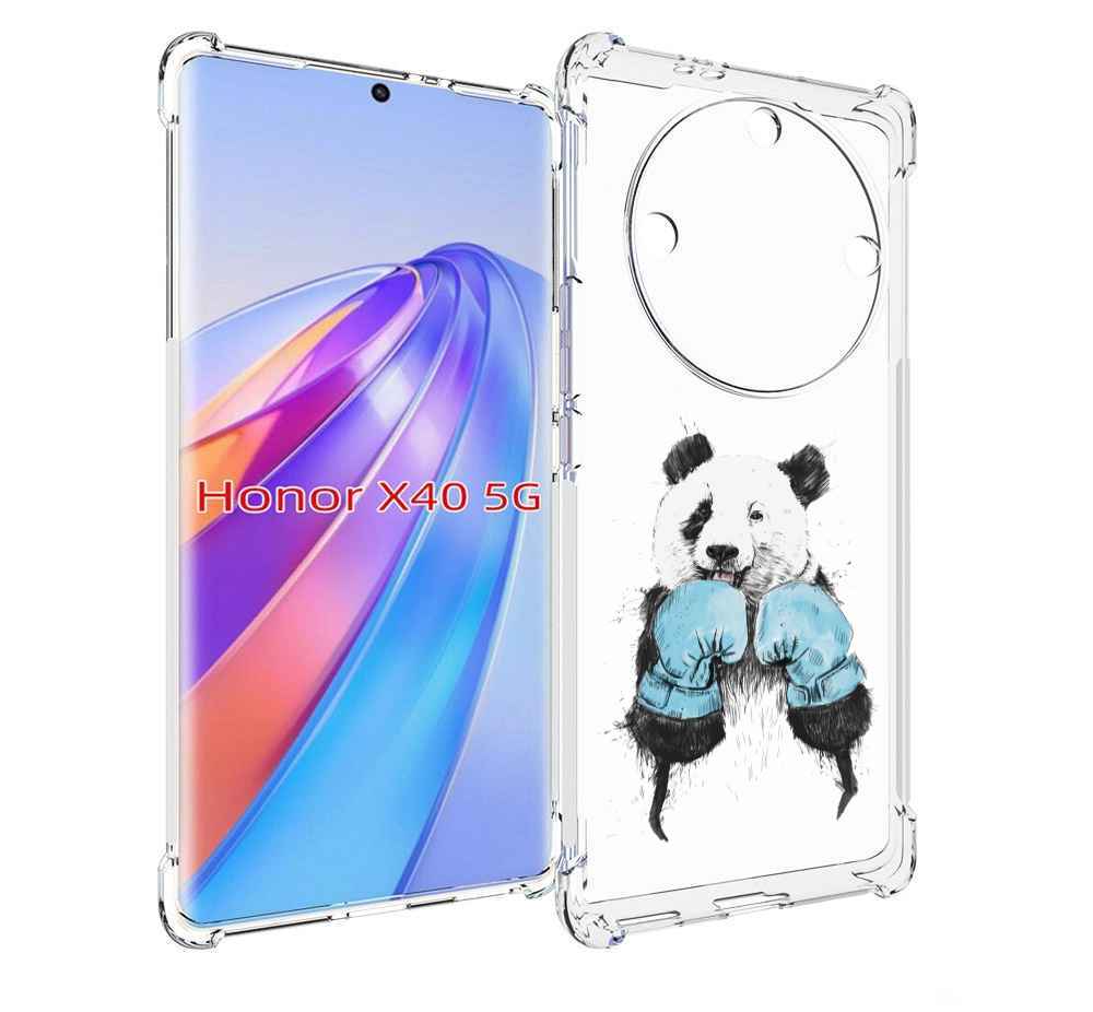

Чехол MyPads панда боксер для Honor X40, Прозрачный, Tocco