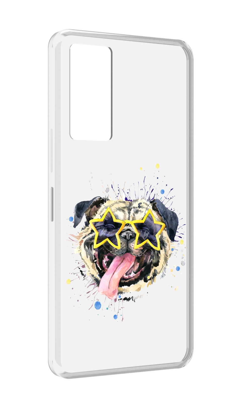 

Чехол MyPads мопс боксер для Infinix Note 11, Прозрачный, Tocco