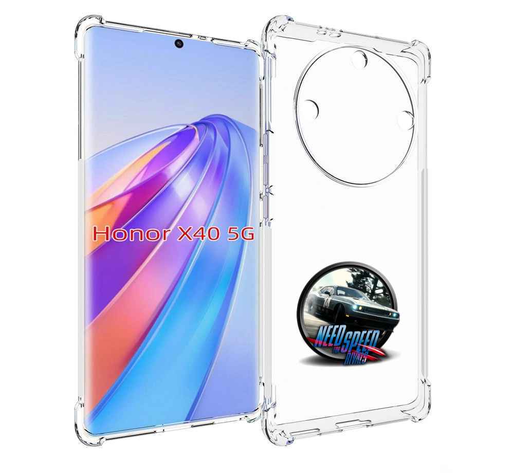 

Чехол MyPads Гонки для Honor X40, Прозрачный, Tocco