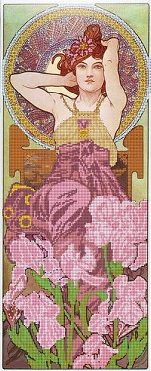 

Рисунок на канве «Эйфория»