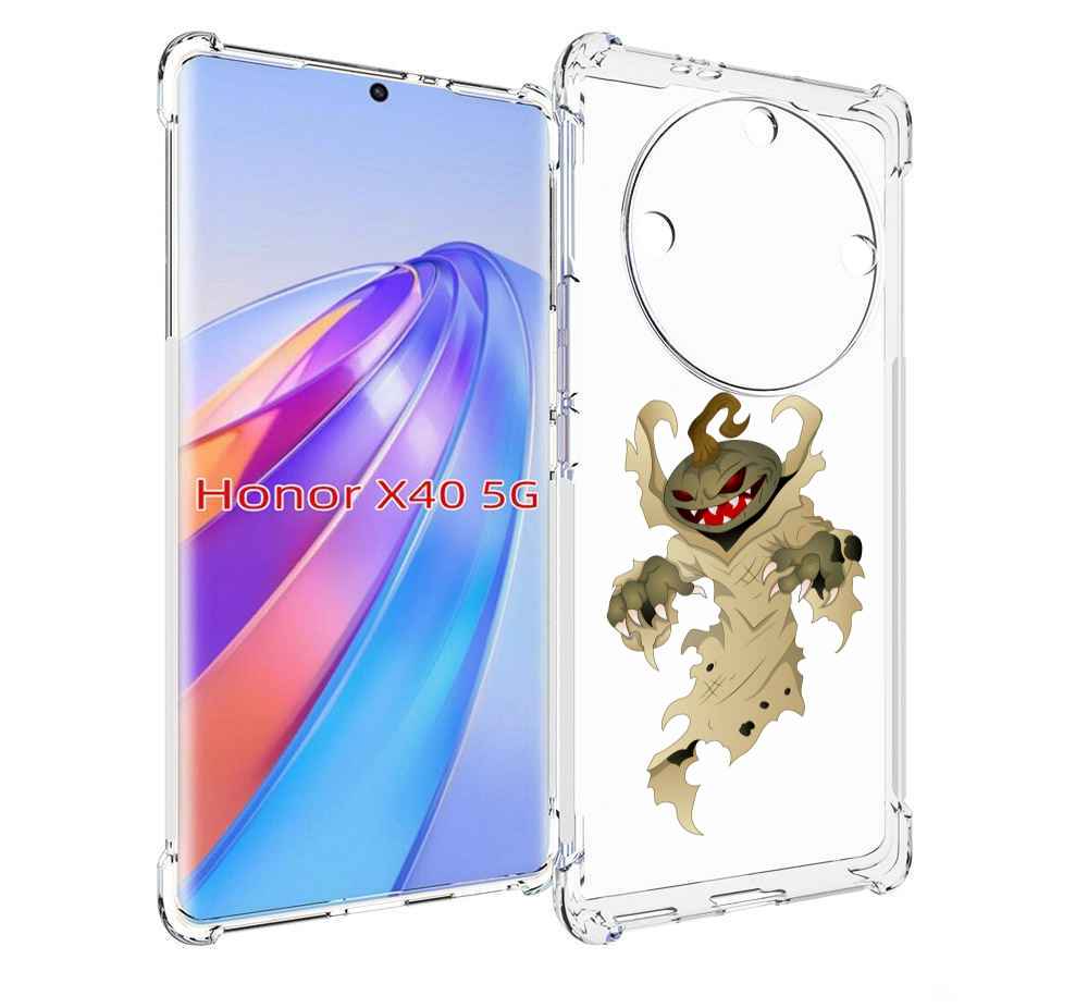 

Чехол MyPads призрак хэллоуина для Honor X40, Прозрачный, Tocco