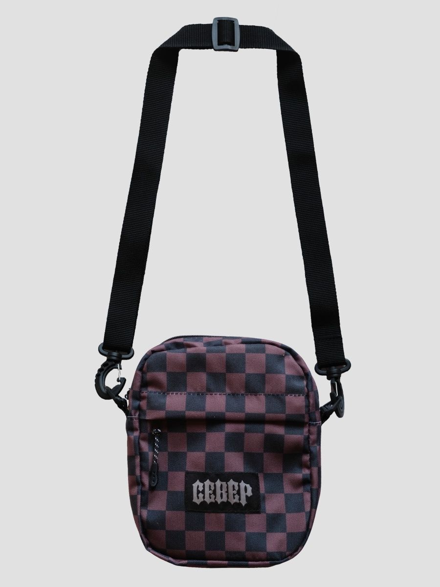 

Сумка унисекс Severclothing B-Chess, шоколад, Коричневый, B-Chess