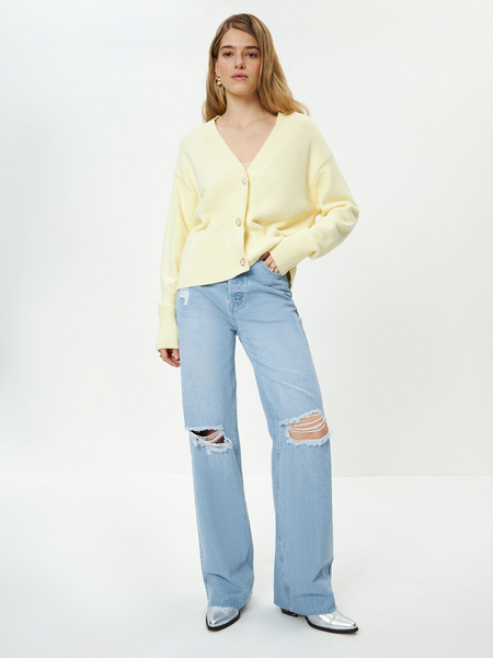 

Джинсы женские ZARINA 3224462762 синие XS, Синий, 3224462762