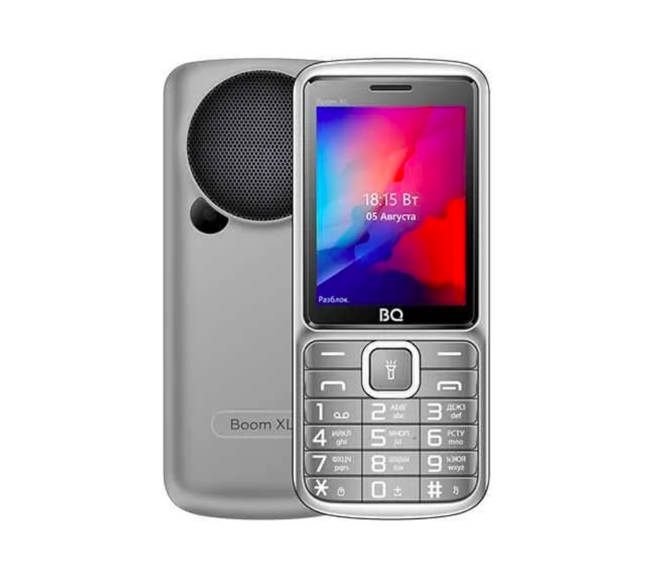 

Сотовый телефон BQ M-2810 BOOM XL Gray, M-2810 BOOM XL Gray