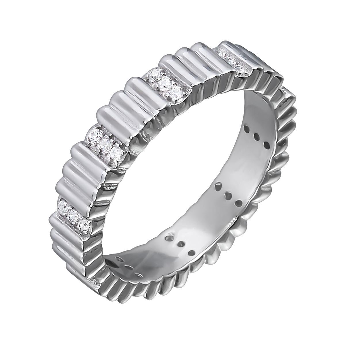

Кольцо из серебра р. , Balex Jewellery 1418910440, фианит, 1418910440