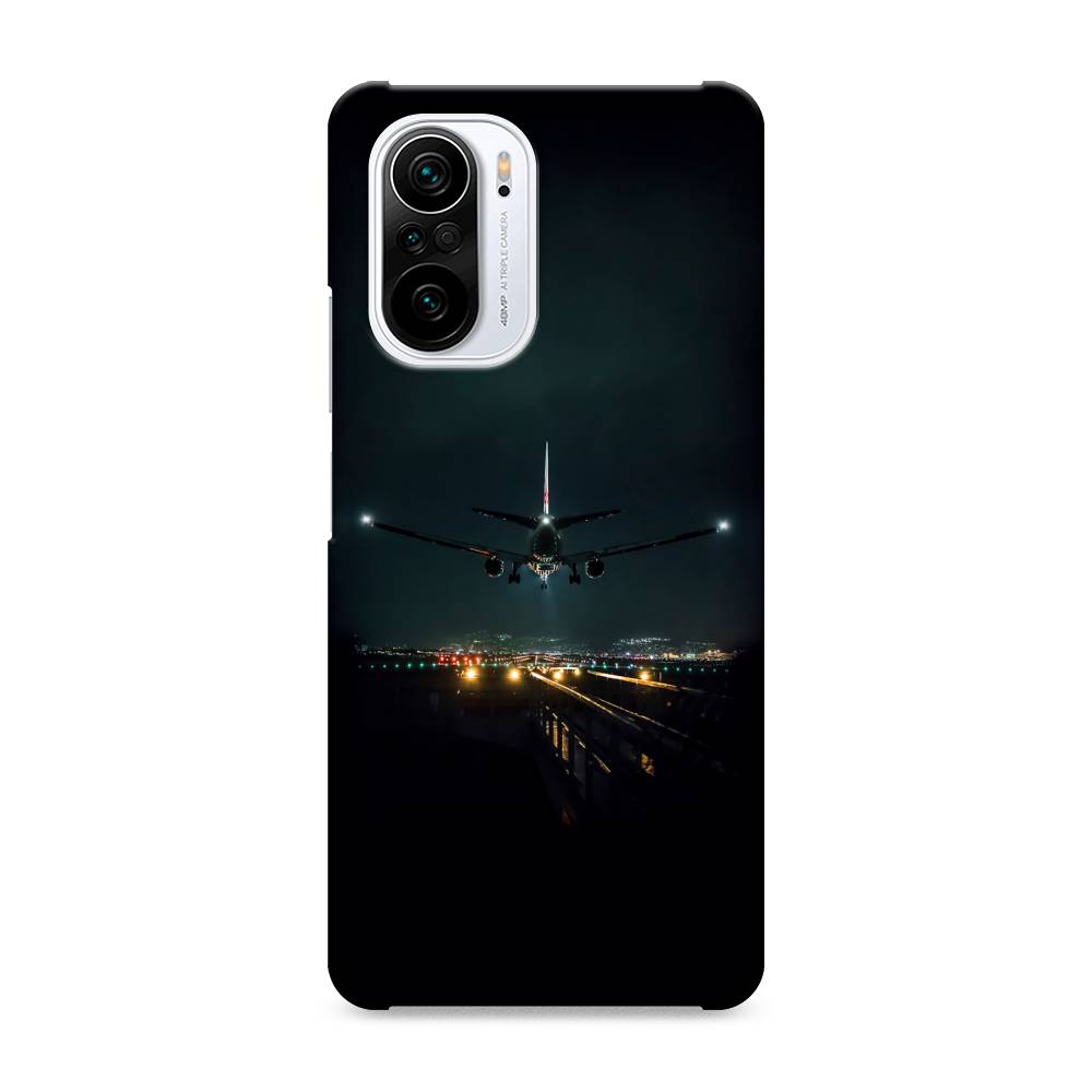 

Пластиковый чехол "Ночной рейс" на Xiaomi Poco F3, 310120-5