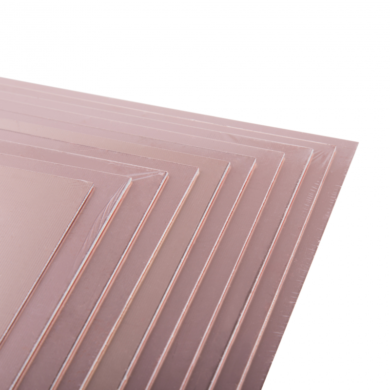 

Стеклотекстолит 2-сторонний 200x200x1.5 мм 35/35 (35 мкм) Rexant