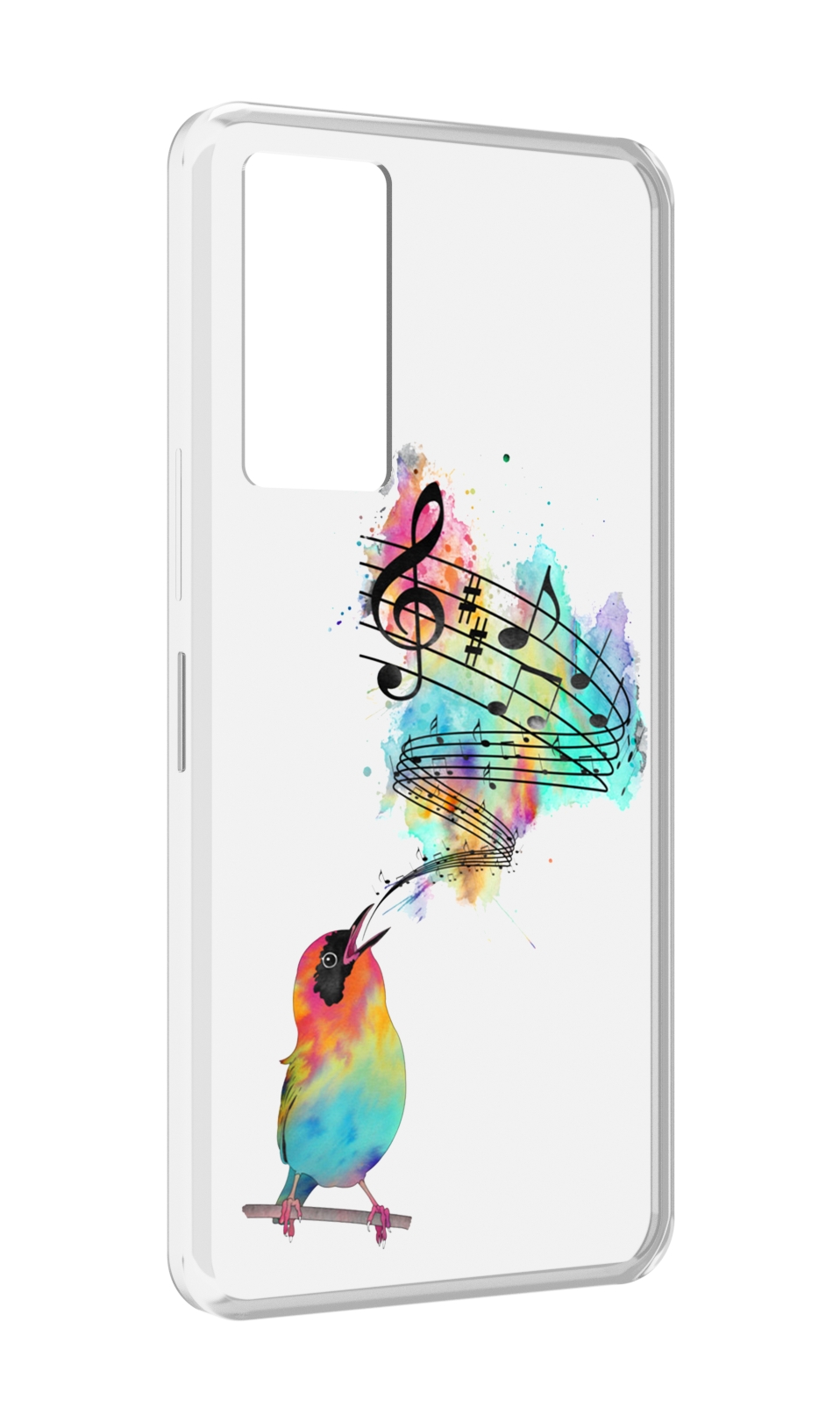 

Чехол MyPads певчая птичка для Infinix Note 11, Прозрачный, Tocco