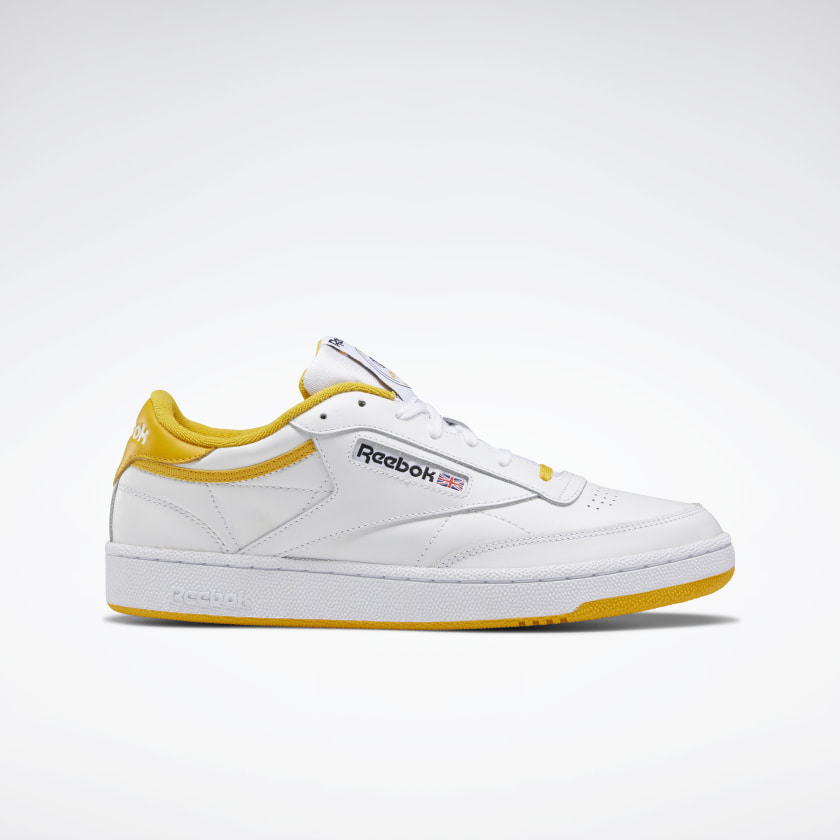 

Кеды мужские Reebok Club C 85 белые 11.5 US, Club C 85