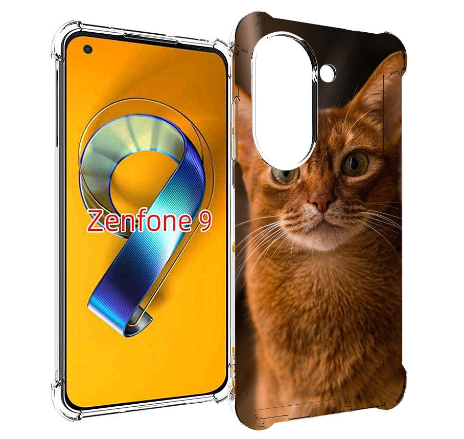 

Чехол MyPads порода кошки абисинская для Asus Zenfone 9 (AI2202), Прозрачный, Tocco