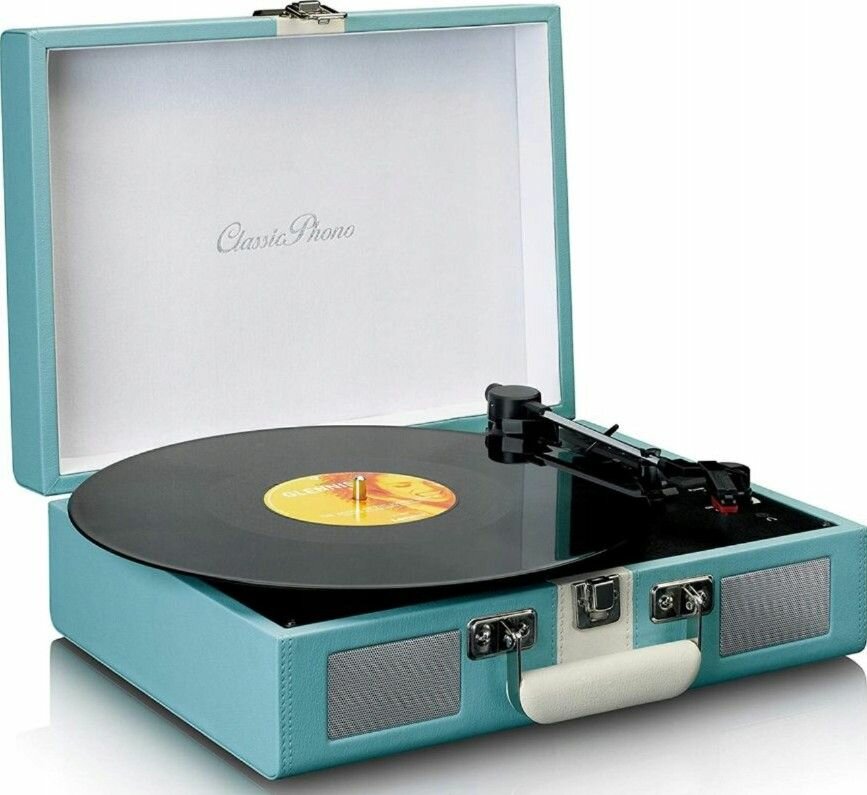 

Проигрыватель виниловых пластинок Lenco TT-110 BUWH Turquoise, Бирюзовый, TT-110 BUWH