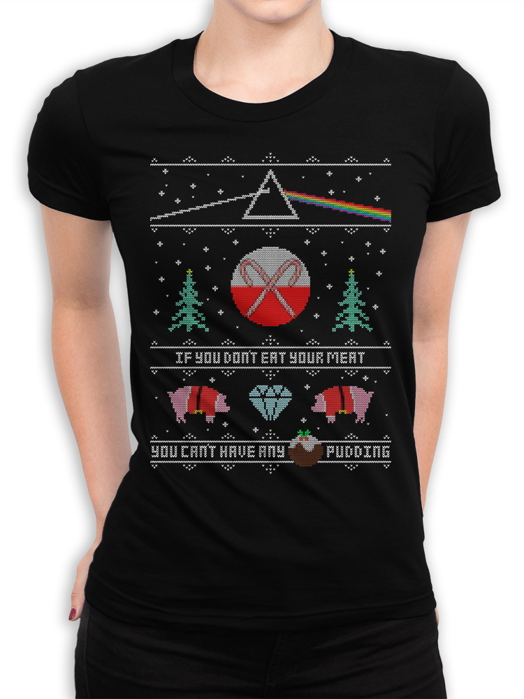 

Футболка женская Dream Shirts Pink Floyd - Пинк Флойд черная 2XL, Черный, Pink Floyd - Пинк Флойд