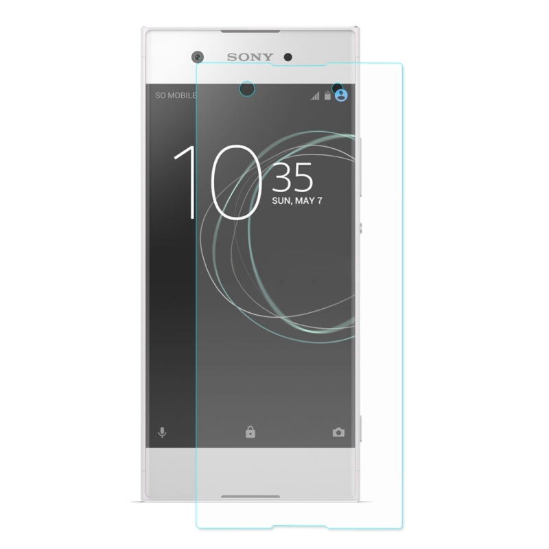 фото Защитное стекло mypads на sony xperia xa1 plus с олеофобным покрытием nobrand