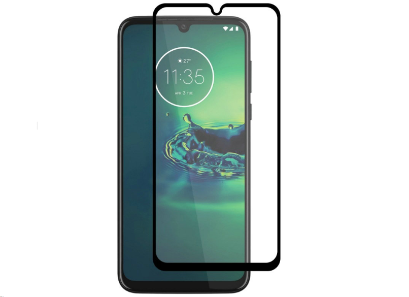 фото 3d/5d защитное стекло mypads для moto g8 plus с олеофобным покрытием nobrand