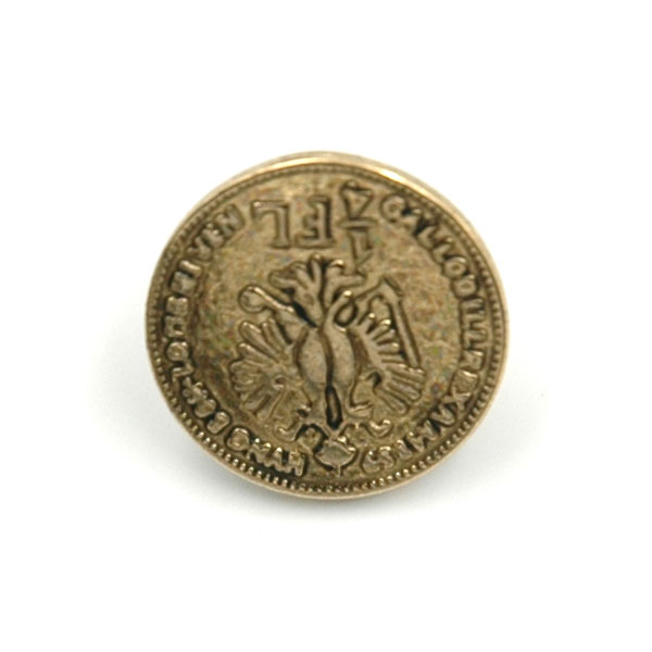 

Пуговица, размер 15мм, металл, Dill, 220996/15-30