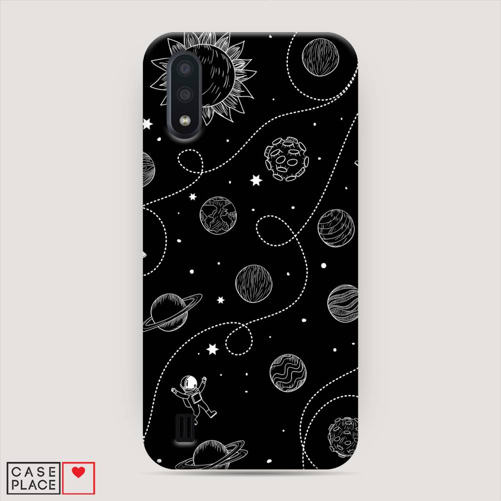 

Пластиковый чехол "В невесомости" на Samsung Galaxy A01