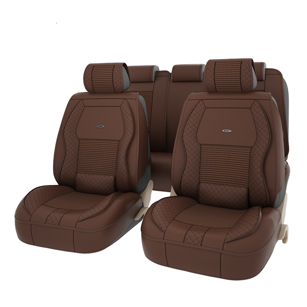 

Накидки 3D PREMIUM PSV Lint (Черно-Серый), компл., Коричневый, Lint