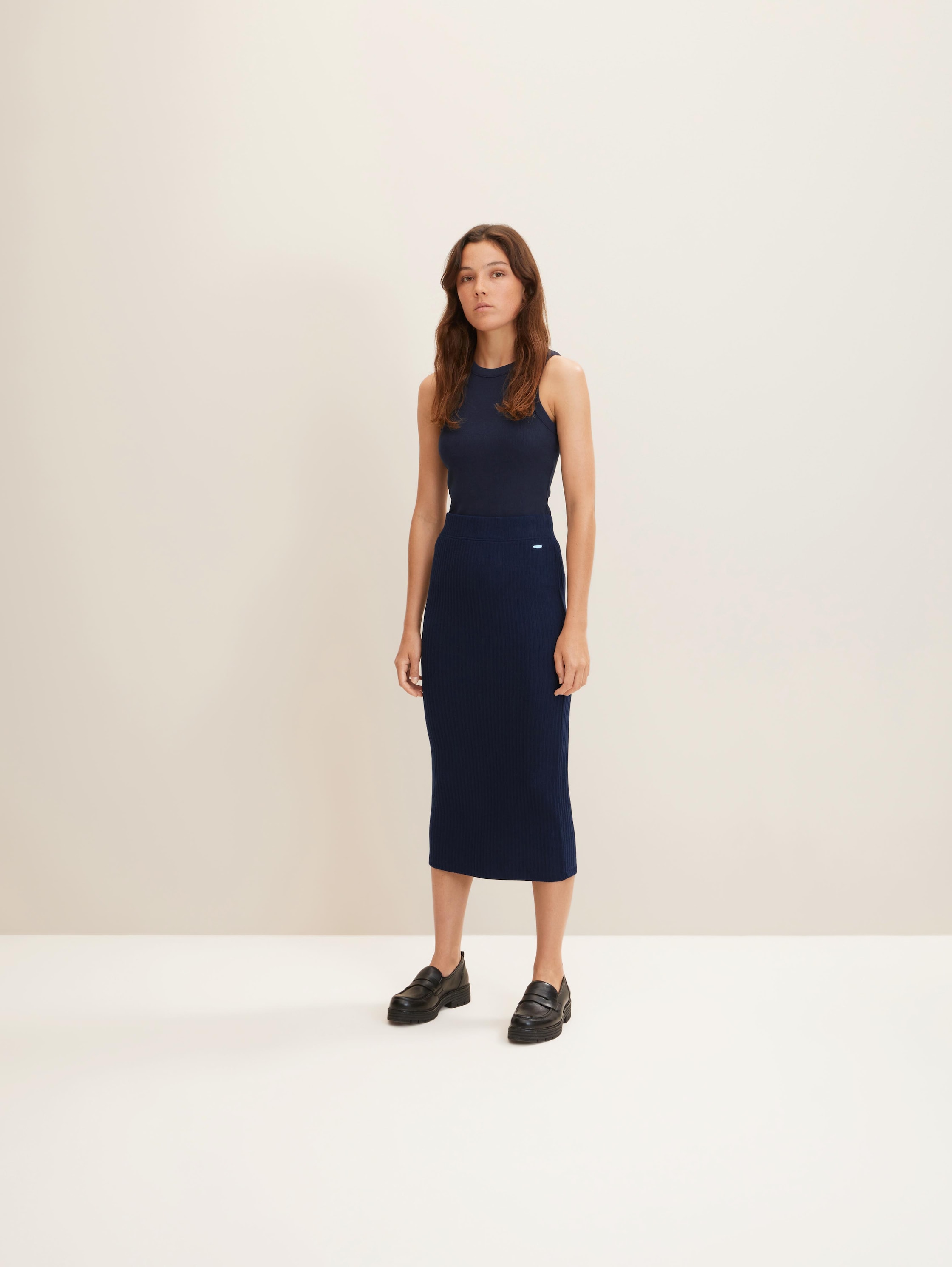 

Юбка женская Tom Tailor Denim 1032883 синяя XS, 1032883