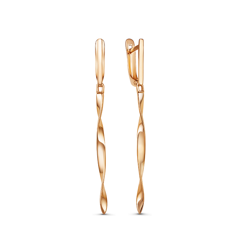 

Серьги подвески из красного золота Yahont 248518, 248518