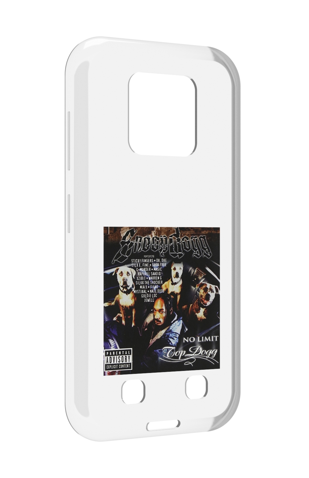 

Чехол MyPads Snoop Dogg NO LIMIT TOP DOGG для Oukitel WP18, Прозрачный, Tocco