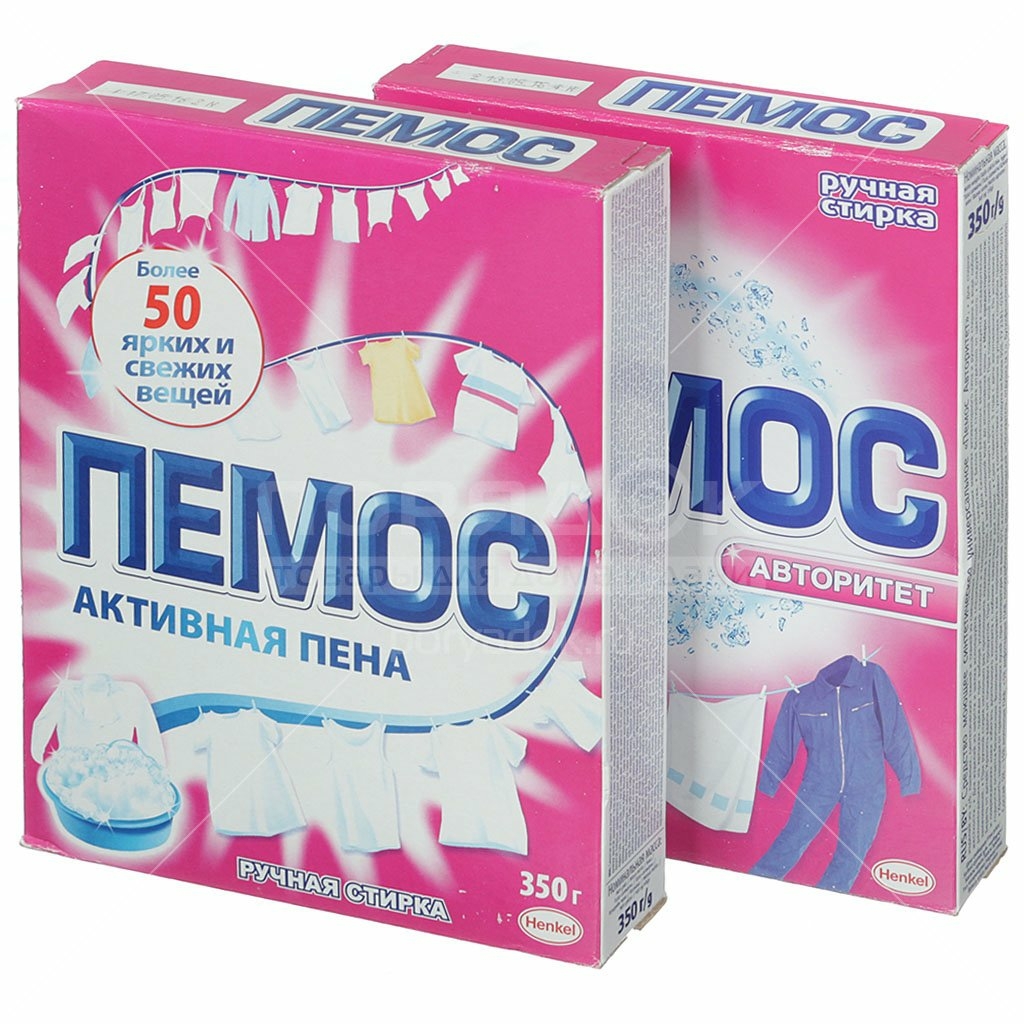 фото Стиральный порошок pemos-авторитет, активная пена, для ручной стирки, 350 г