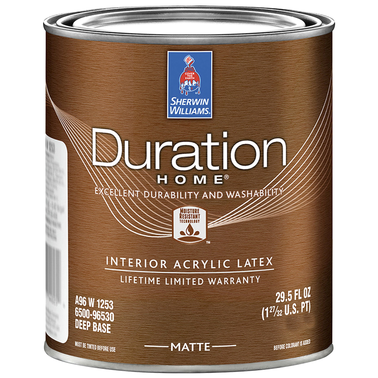 фото Краска универсальная sherwin-williams duration ultra deep base мат бел 3,8 л