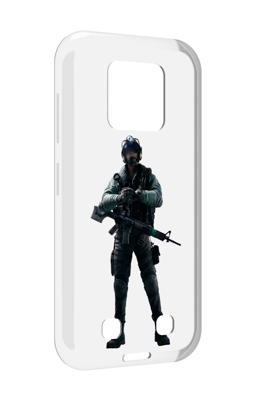 

Чехол MyPads Tom-Clancy's-Rainbow-Six-2 для Oukitel WP18, Прозрачный, Tocco