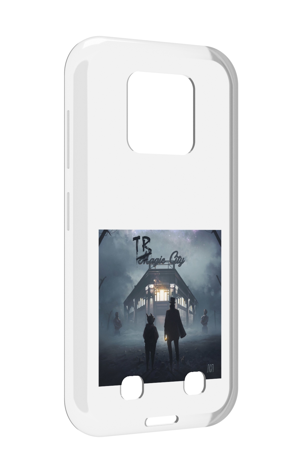 

Чехол MyPads Tragic City ЛСП для Oukitel WP18, Прозрачный, Tocco