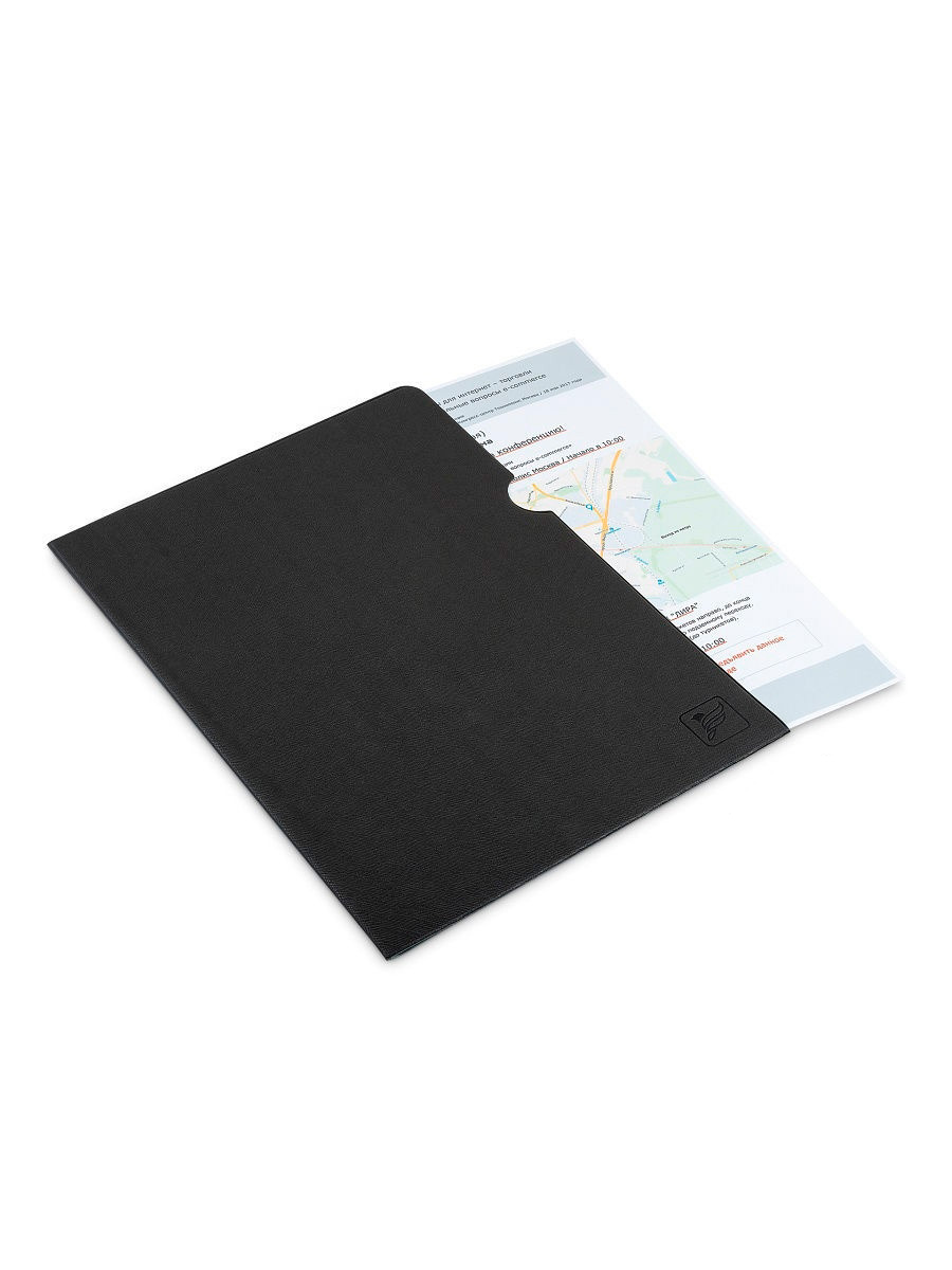 Папка для документов формат А4 Flexpocket EPU-01/Черный