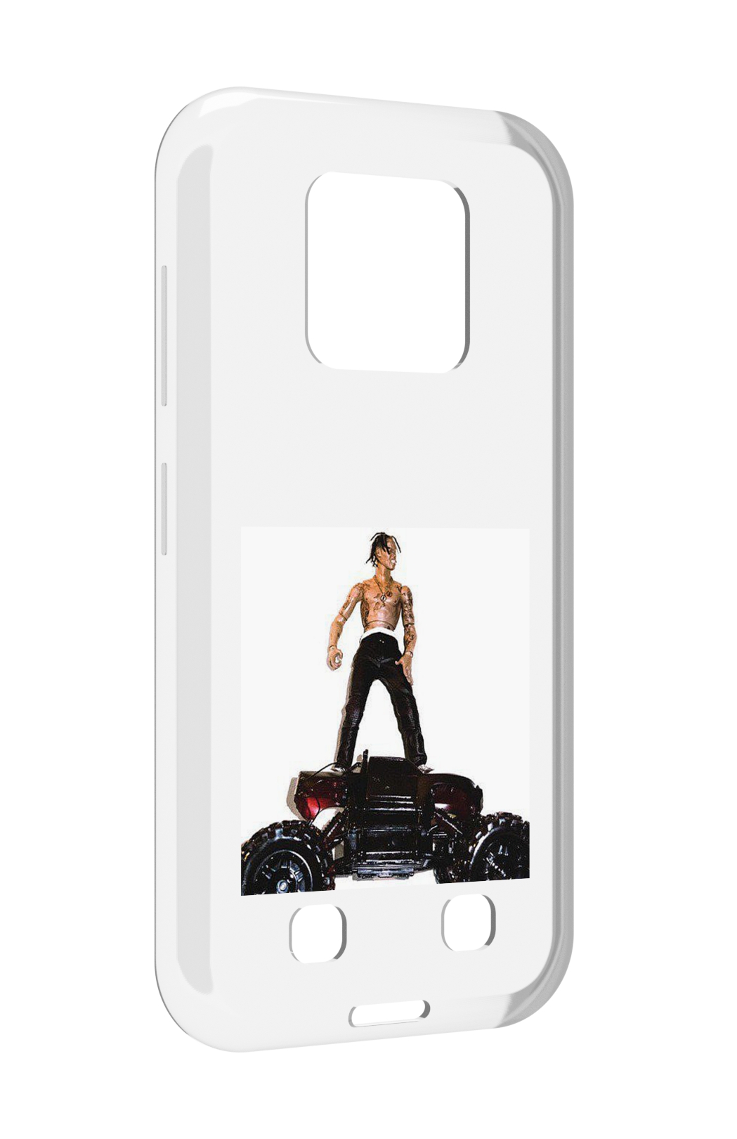 

Чехол MyPads Travis Scott - Rodeo для Oukitel WP18, Прозрачный, Tocco