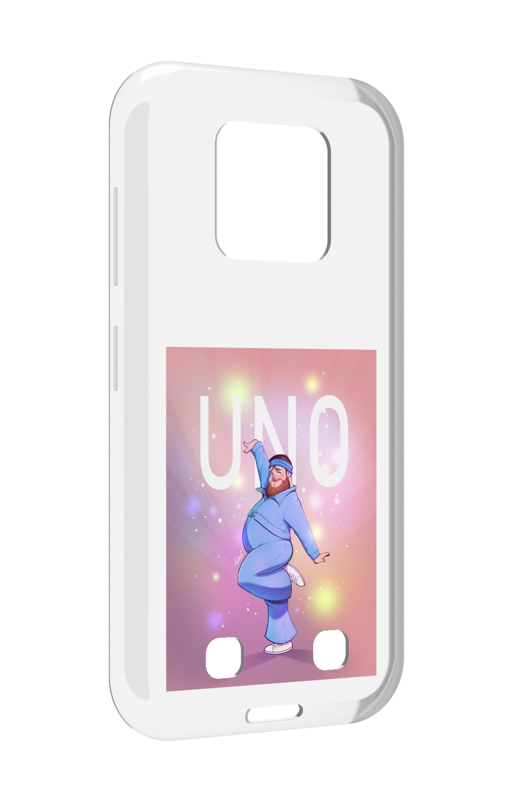 

Чехол MyPads UNO-танцор для Oukitel WP18, Прозрачный, Tocco