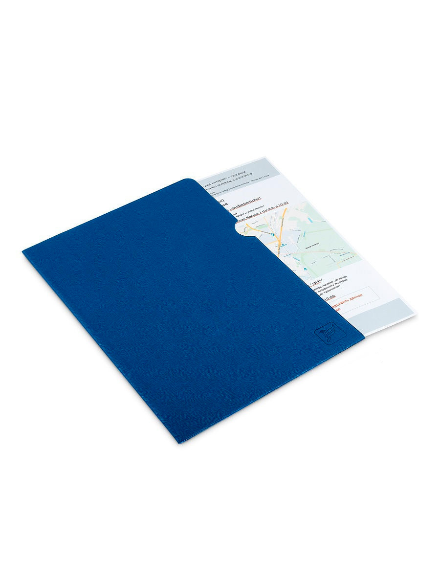Папка для документов формат А4 Flexpocket EPU-01/Синий