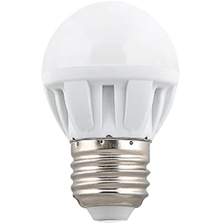 

Светодиодная лампа Light Globe LED 5,0W G45 220V E27 4000K шар Ecola TF7V50ELC