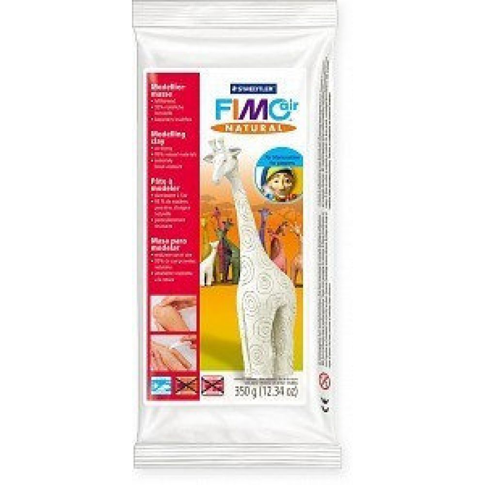 

Глина для лепки "Fimo. Air natural", 350 грамм, белая, Белый