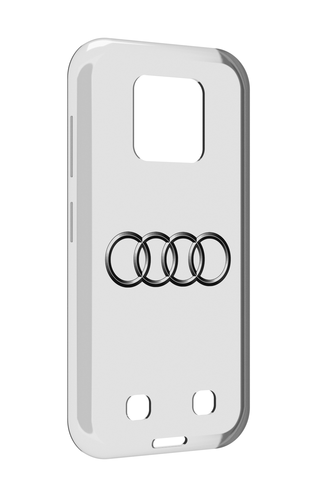 

Чехол MyPads audi-7 мужской для Oukitel WP18, Прозрачный, Tocco