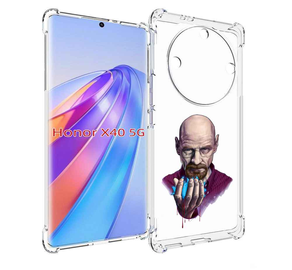 

Чехол MyPads разработчик для Honor X40, Прозрачный, Tocco