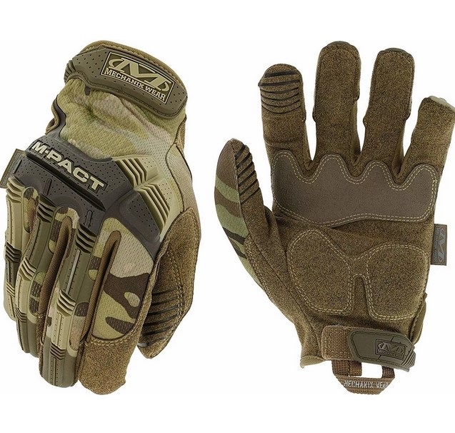 

Перчатки Mechanix M-Pact (Multicam, Medium), Зеленый;бежевый, M-Pact