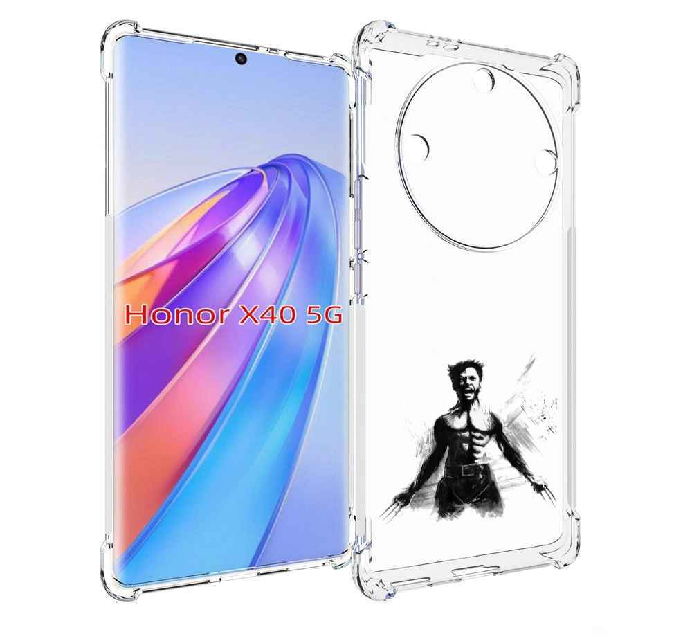 

Чехол MyPads росомаха для Honor X40, Прозрачный, Tocco