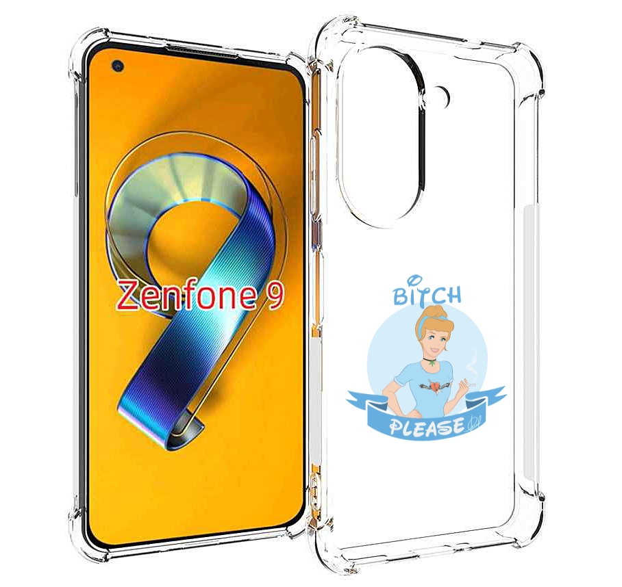 Чехол MyPads принцесса-эльза женский для Asus Zenfone 9 (AI2202)