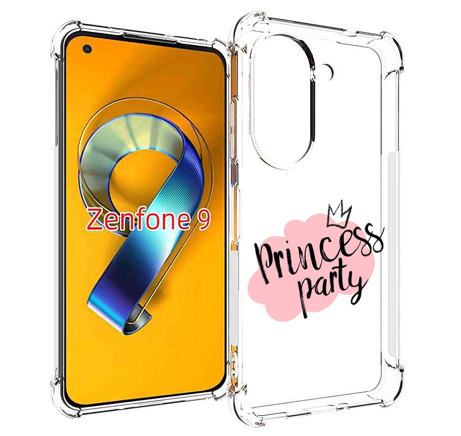 Чехол MyPads принцессная-вечеринка для Asus Zenfone 9 (AI2202)