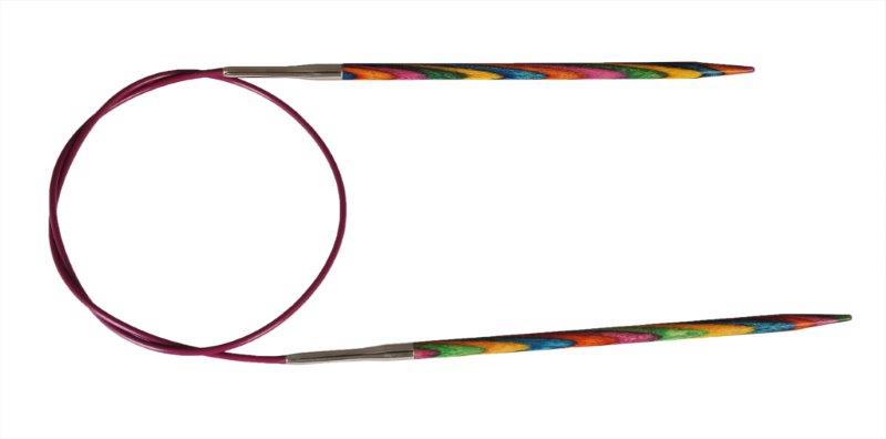 

Спицы для вязания Knit Pro круговые, деревянные Symfonie 7мм, 120см, арт.21373, Коричневый, Symfonie