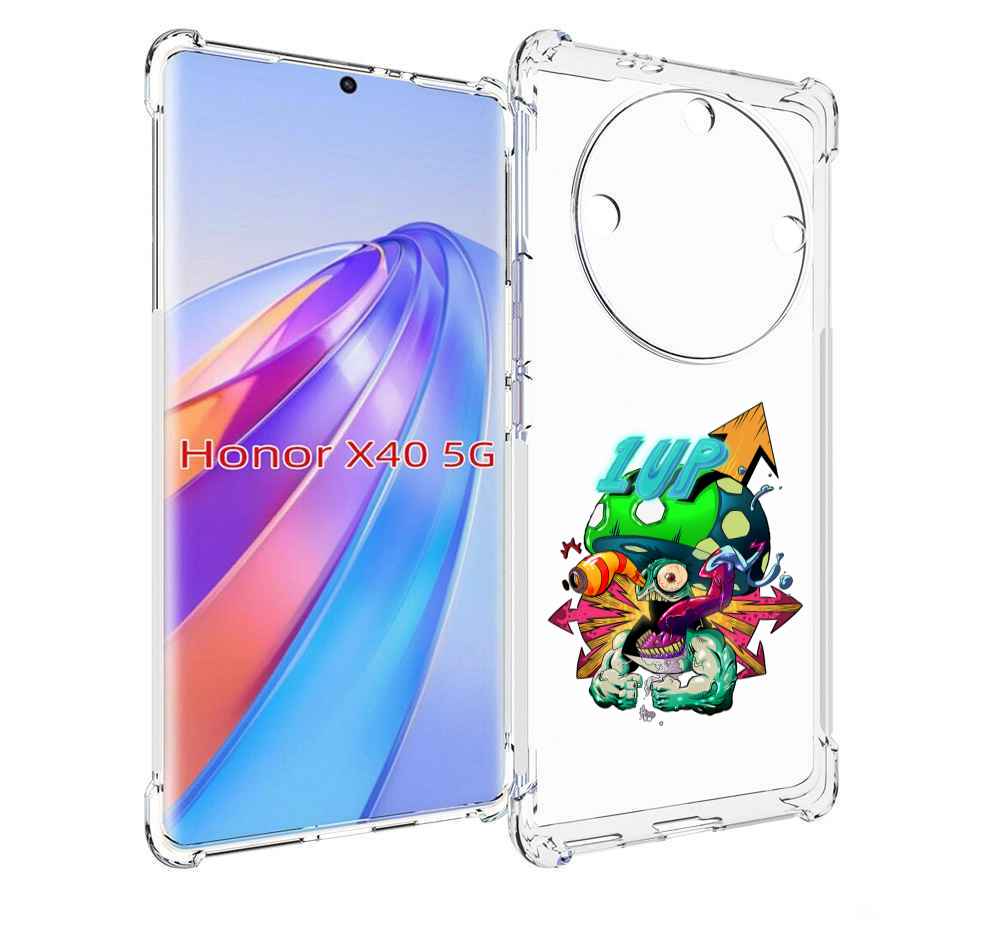 

Чехол MyPads сильный гриб абстракция для Honor X40, Прозрачный, Tocco