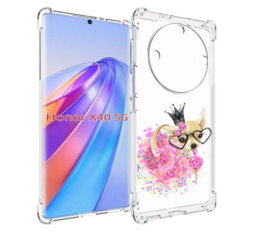 

Чехол MyPads сладкая принцесса для Honor X40, Прозрачный, Tocco