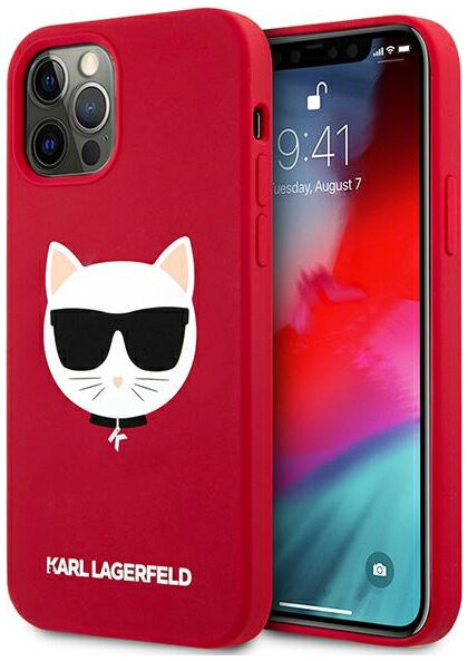 фото Чехол cg mobile karl lagerfeld liquid silicone choupette hard для iphone 12 pro max