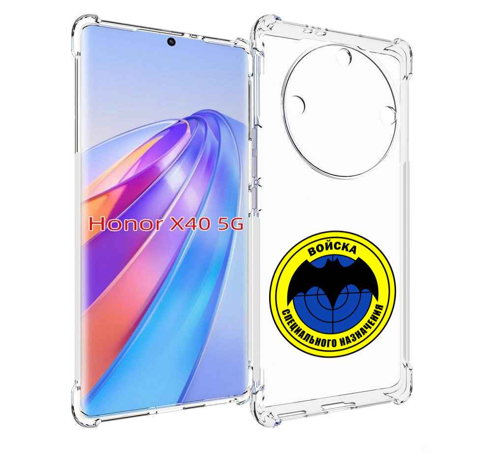 

Чехол MyPads спец назначение для Honor X40, Прозрачный, Tocco